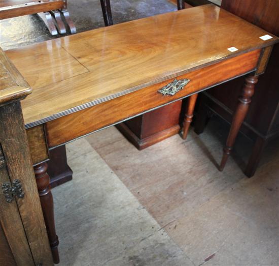 Mahogany hall table